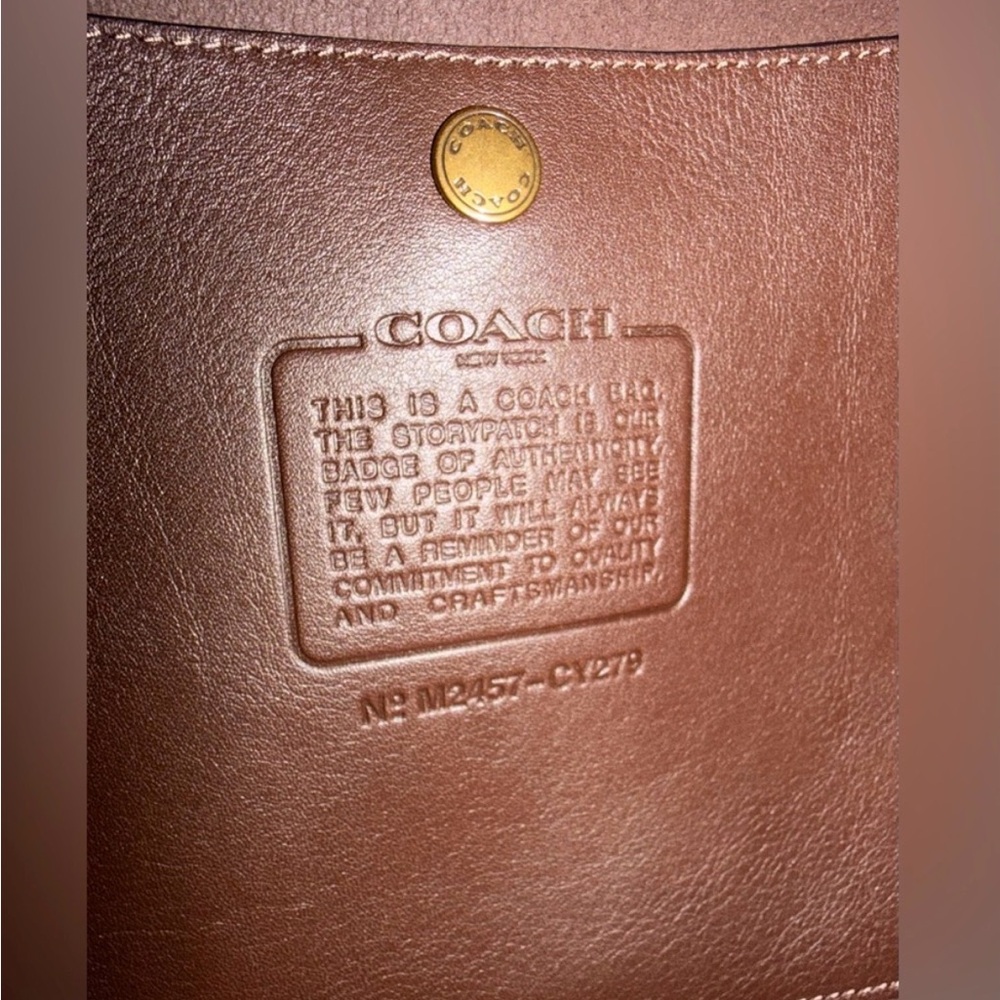 Authentic Coach Crosby 28 Leather Backpack – Brown | Brand New With Tags - Picture 12 of 14